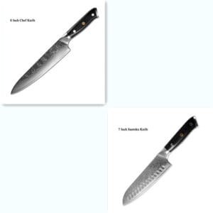 Damascus Steel Japanese Knife