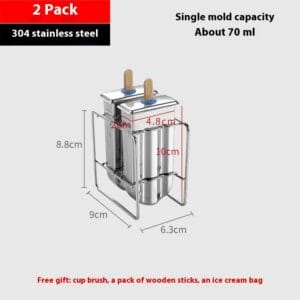 stainless steel ice cream mold