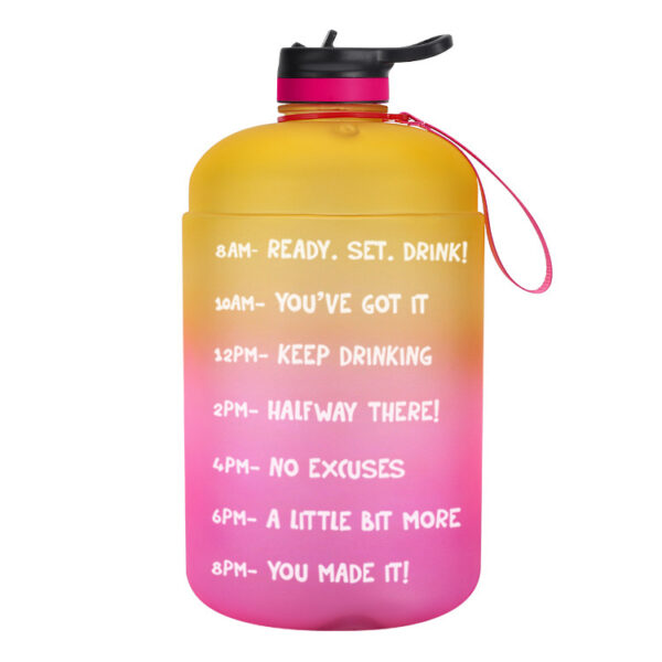 motivational water bottle