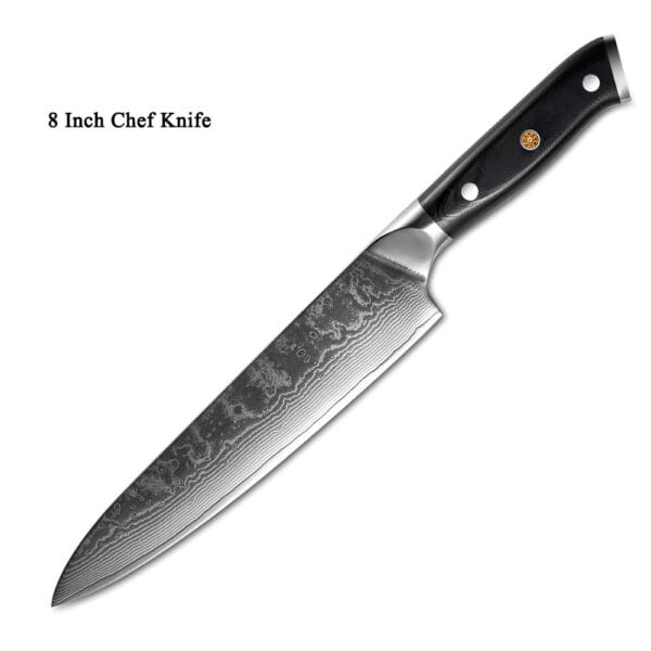Damascus Steel Japanese Knife
