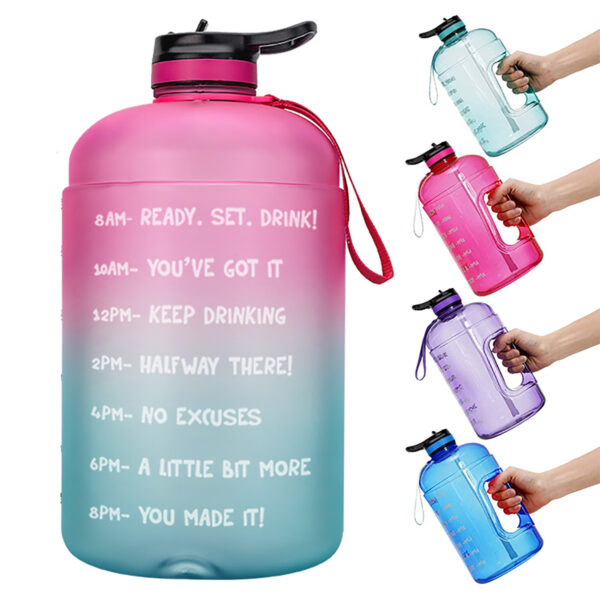 motivational water bottle