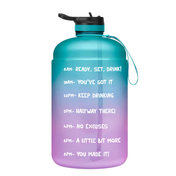 motivational water bottle