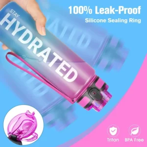 sports water bottle