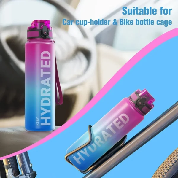 sports water bottle