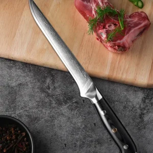 Damascus Steel Japanese Knife