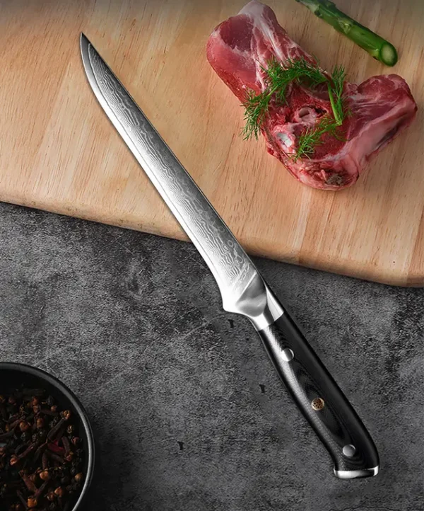 Damascus Steel Japanese Knife